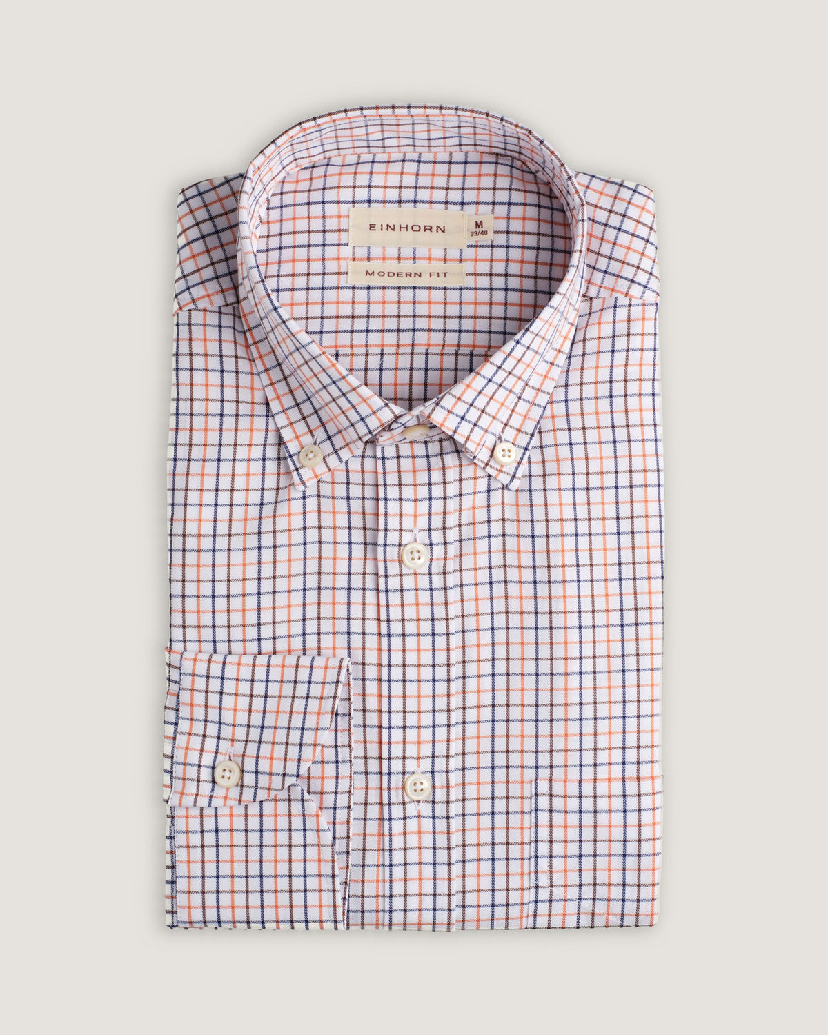 Hemd Modern Fit Twill Kariert