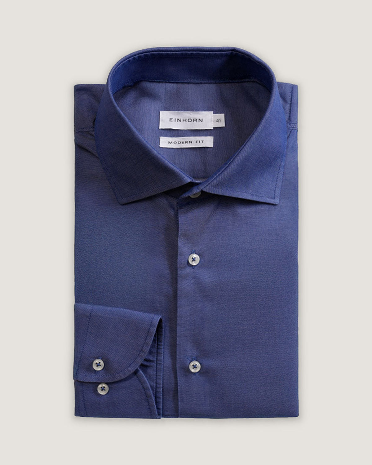 Hemd modern fit in hellblau – klassisches Herrenhemd in glatter Struktur.