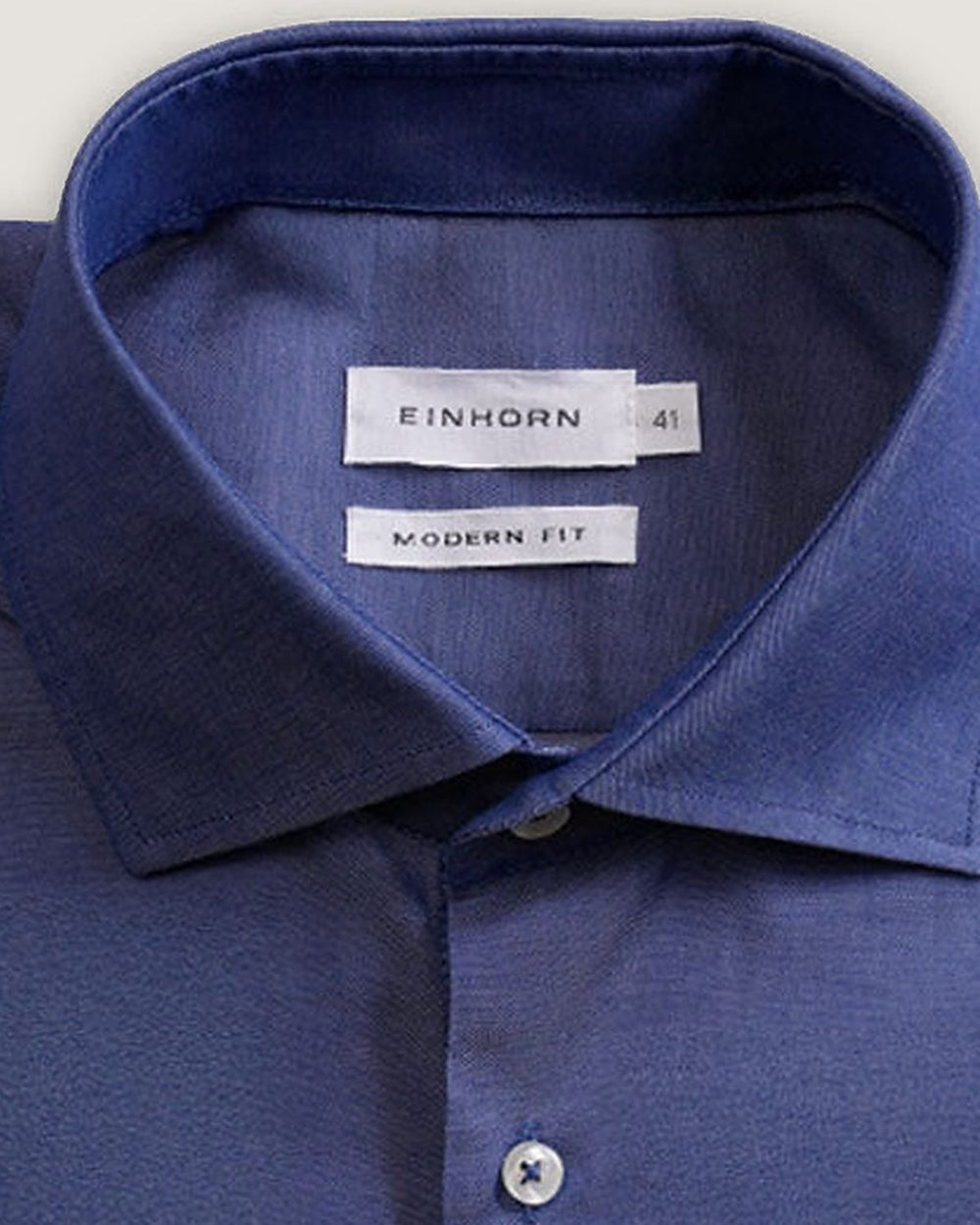 Hemd Modern Fit Hellblau, Detail Kragen