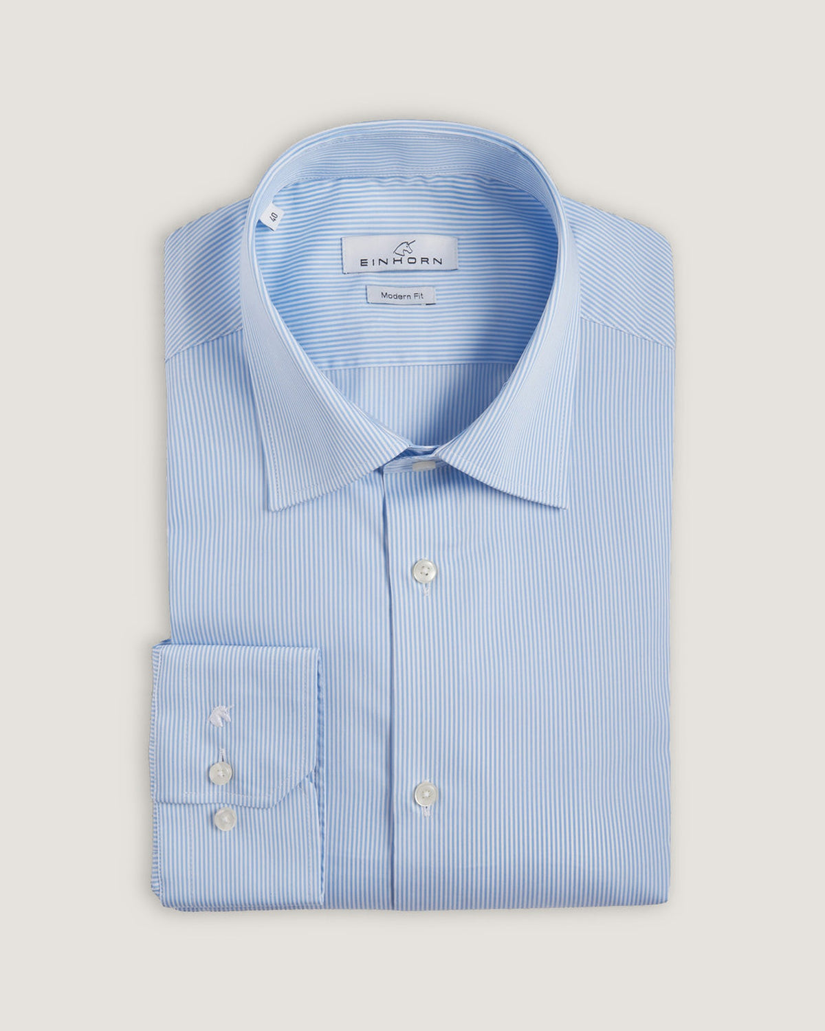 Herrenhemd blau hellblau babyblau hemd gestreift weiss blau herren männer man online kaufen shop