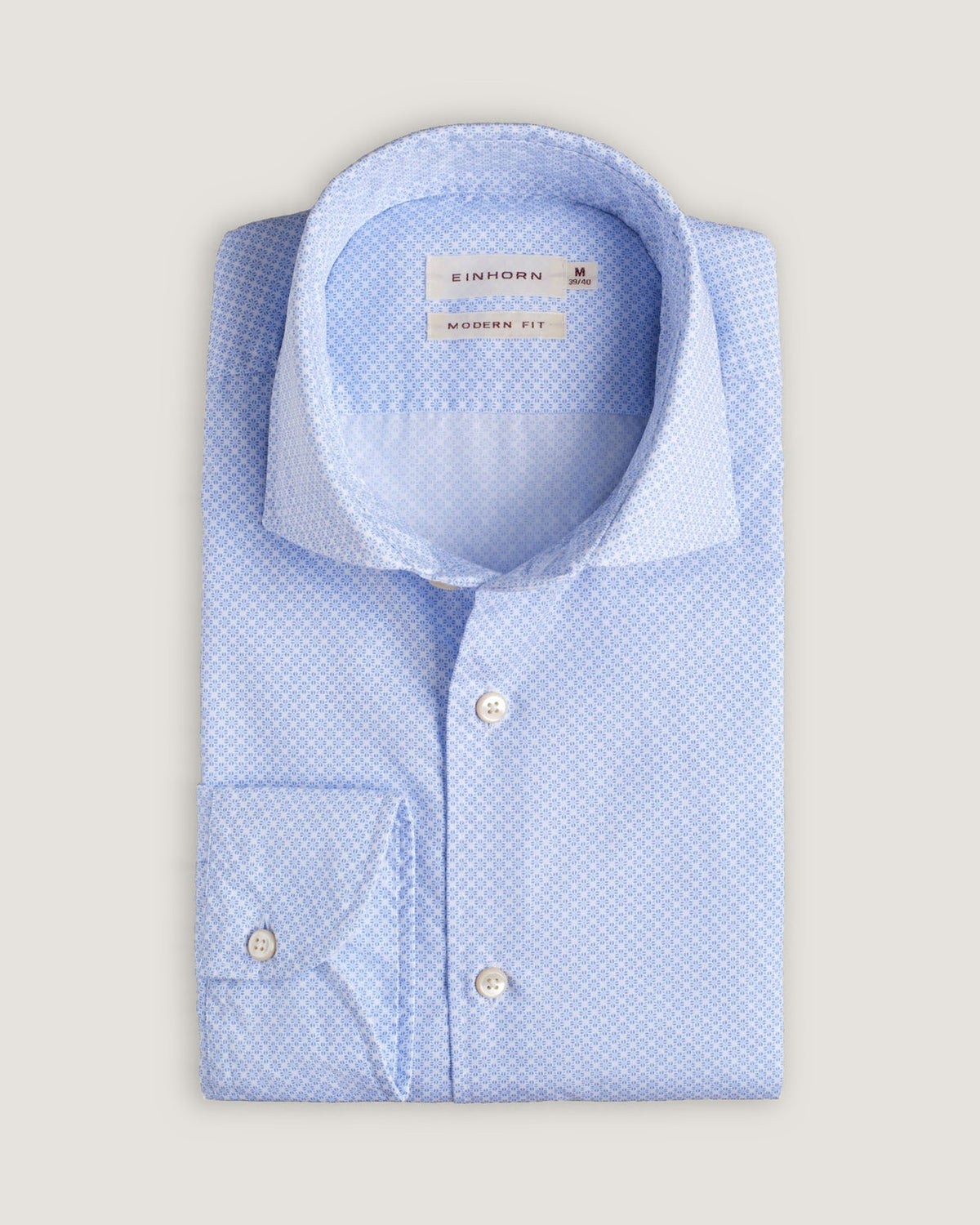 Das Einhorn Hemd Modern Fit Mikro Print überzeugt mit einem feinen, stilvollen Design, das Understatement und Eleganz perfekt vereint.