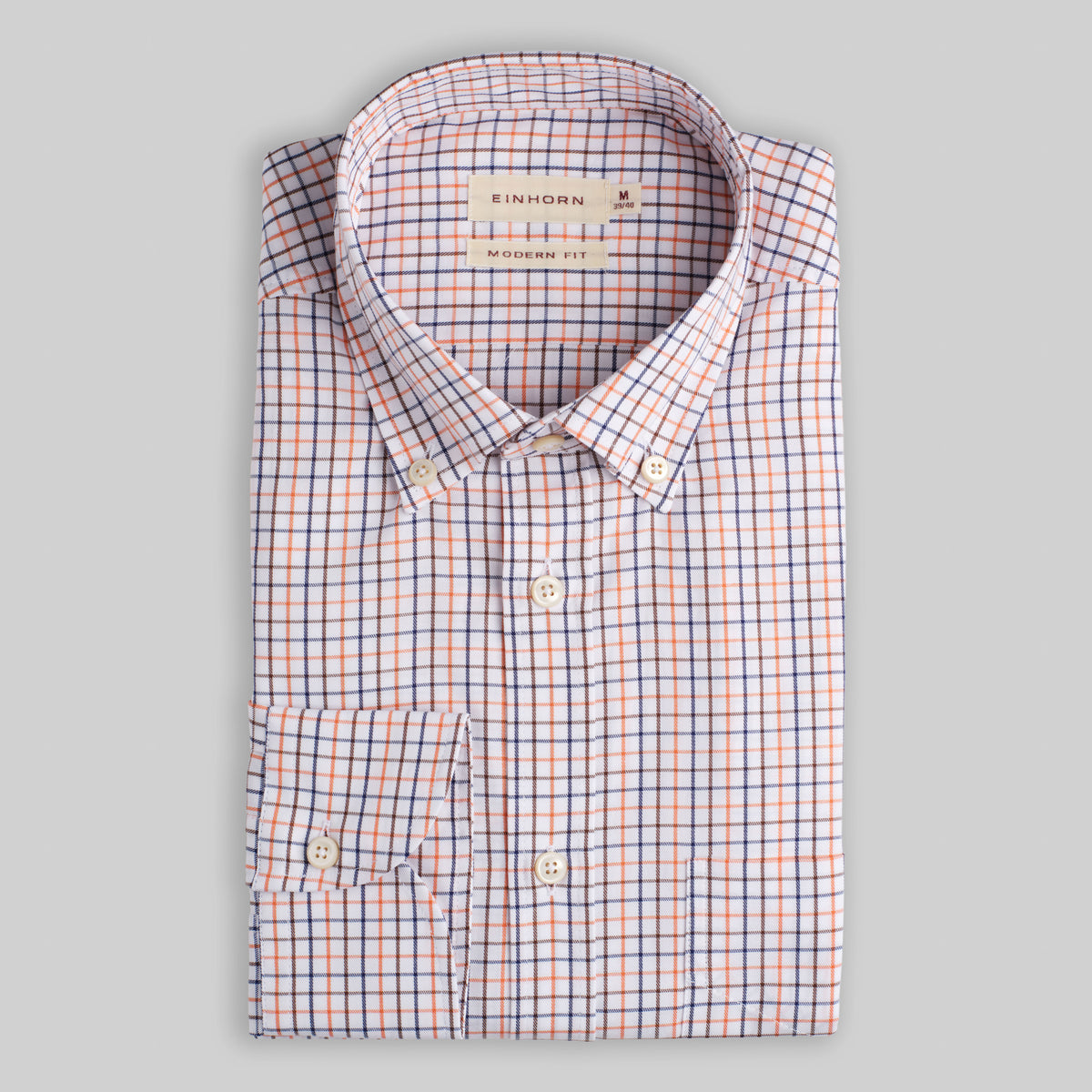 Hemd Modern Fit Twill Karo