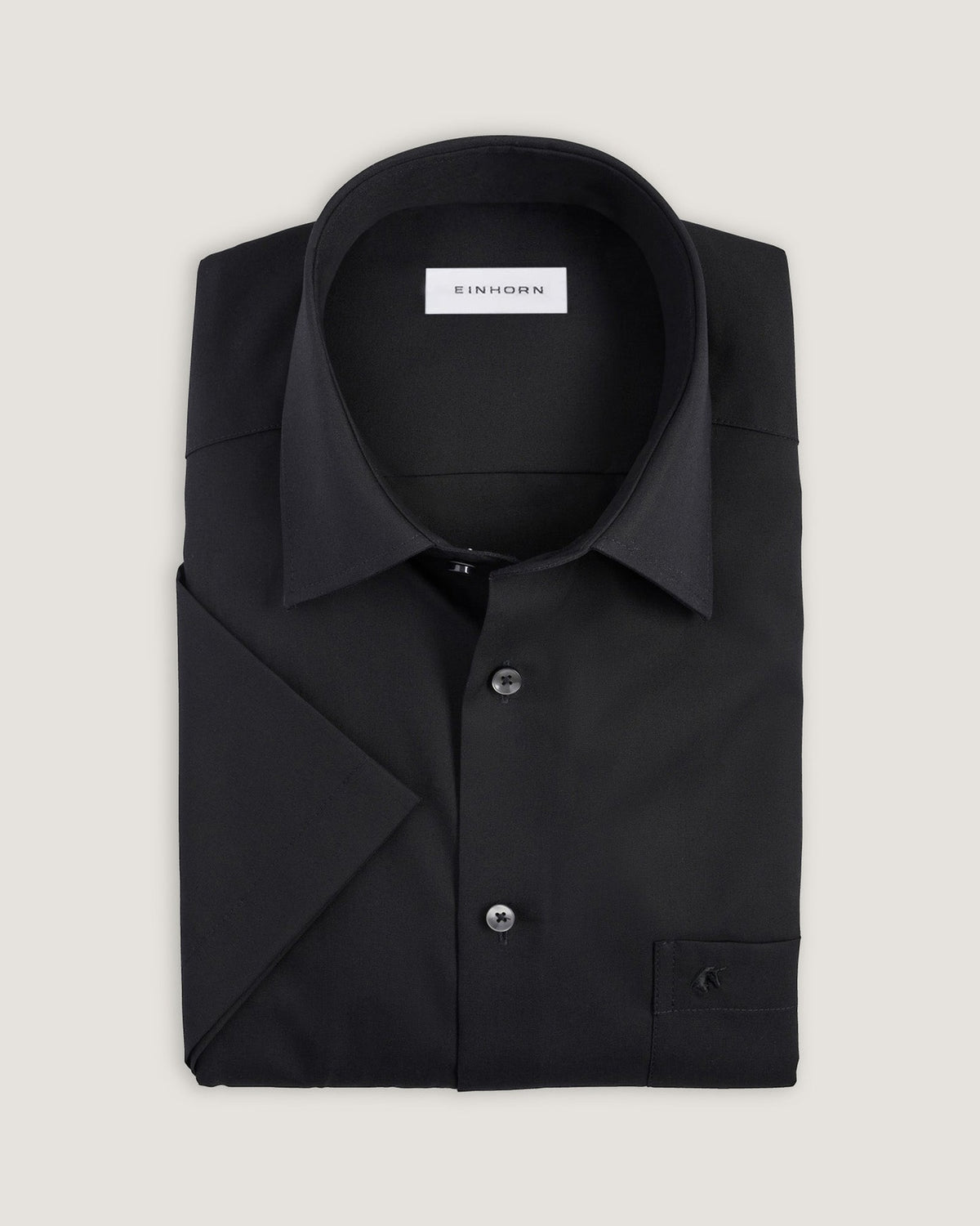schwarzes kurzarm hemd für herren herrenhemd für männer mann man black shirt hemd 