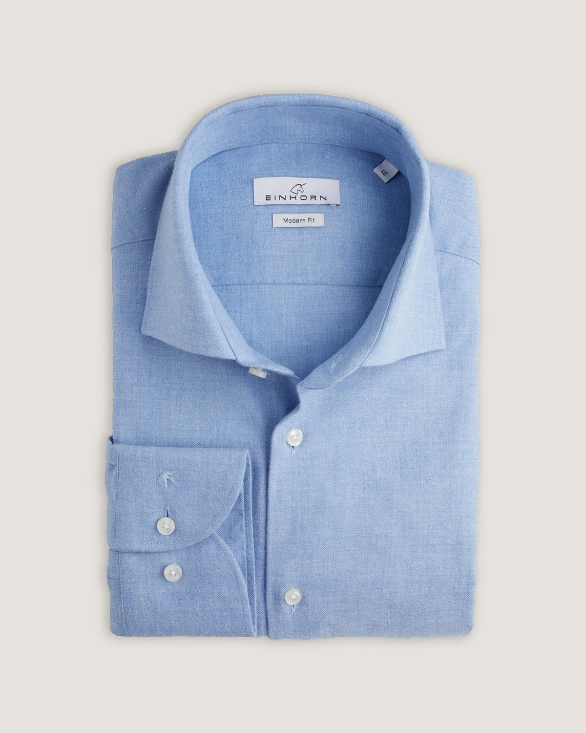 hellblaues flanell hemd